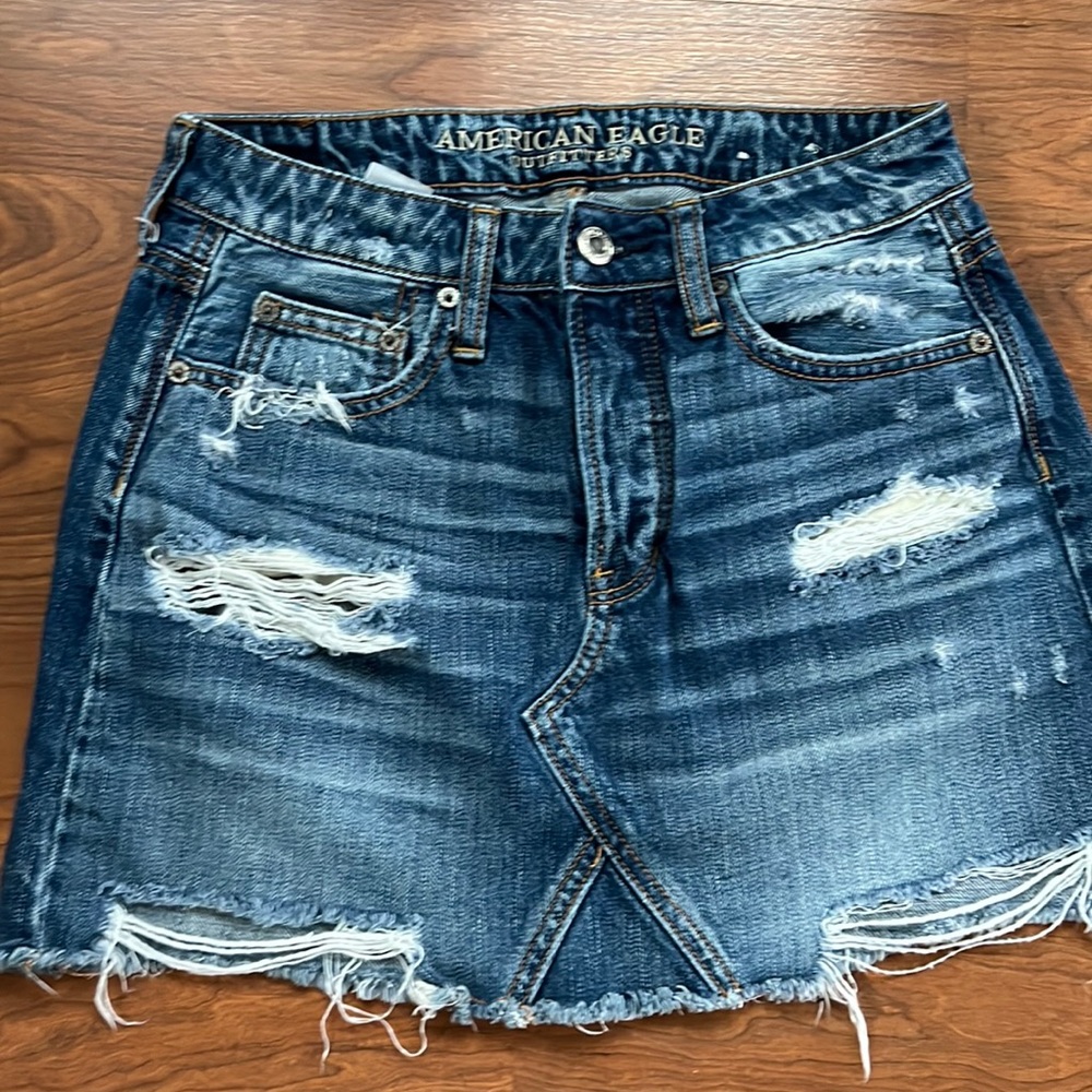 American Eagle Jean Skirt
